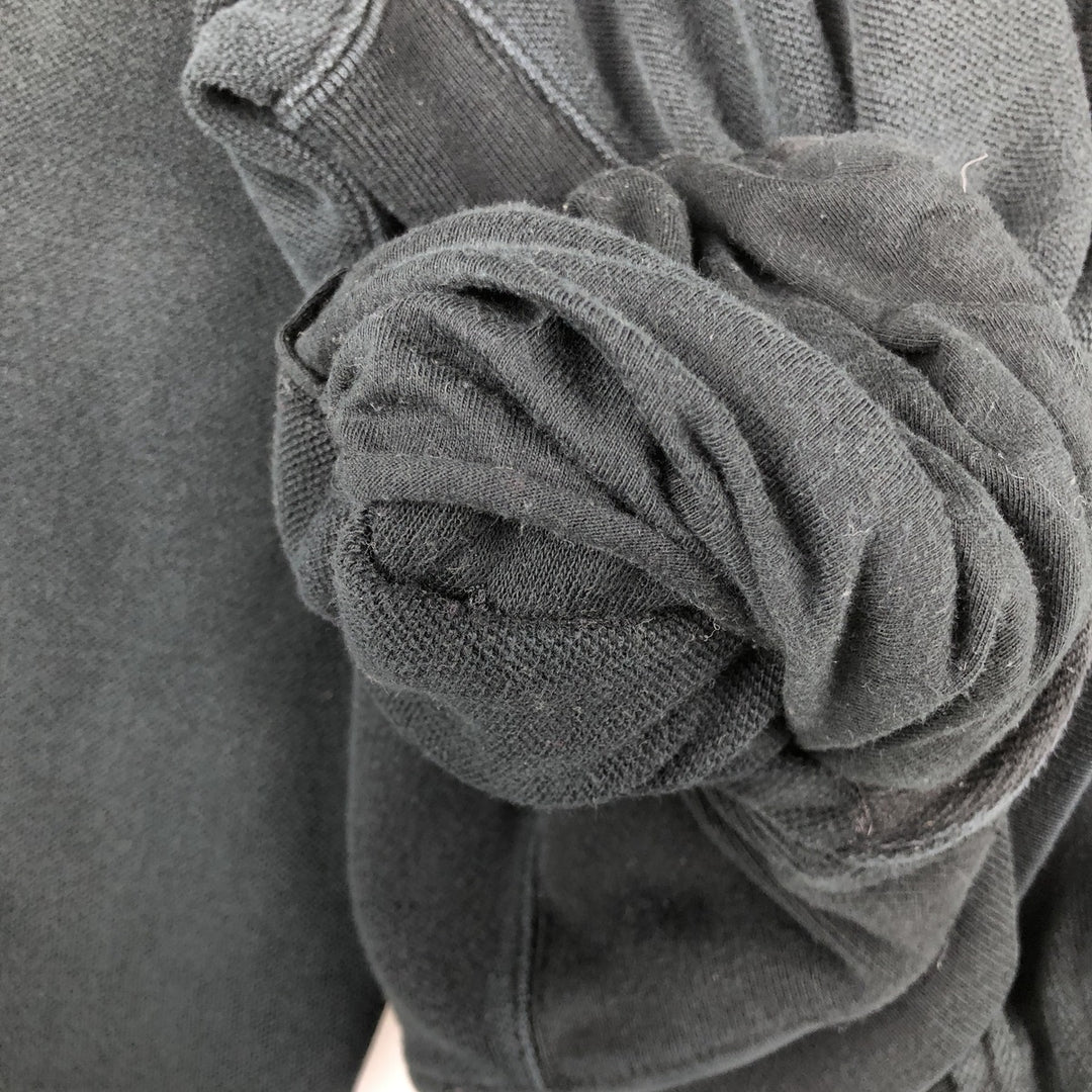 Ralph Lauren POLO by Ralph Lauren Sweat Full Zip Hoodie Men's XL cotton black type Vintage Second Hand