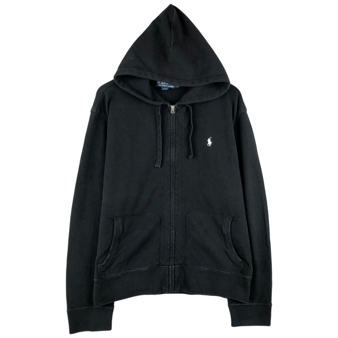 Ralph Lauren POLO by Ralph Lauren Sweat Full Zip Hoodie Men's XL cotton black type Vintage Second Hand