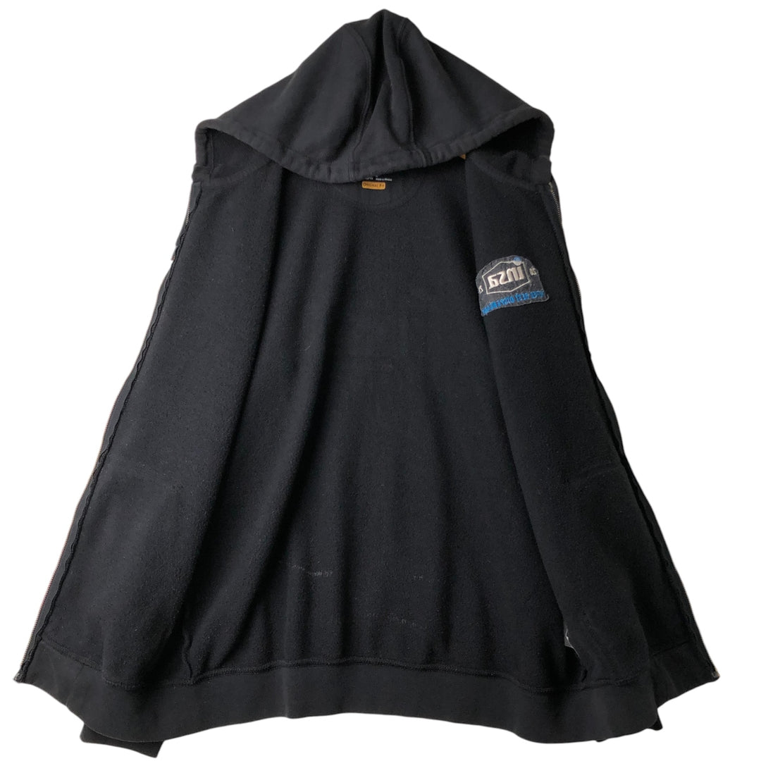 Carhartt Sweat Full Zip Hoodie Men's L size cotton black type Vintage Second Hand
