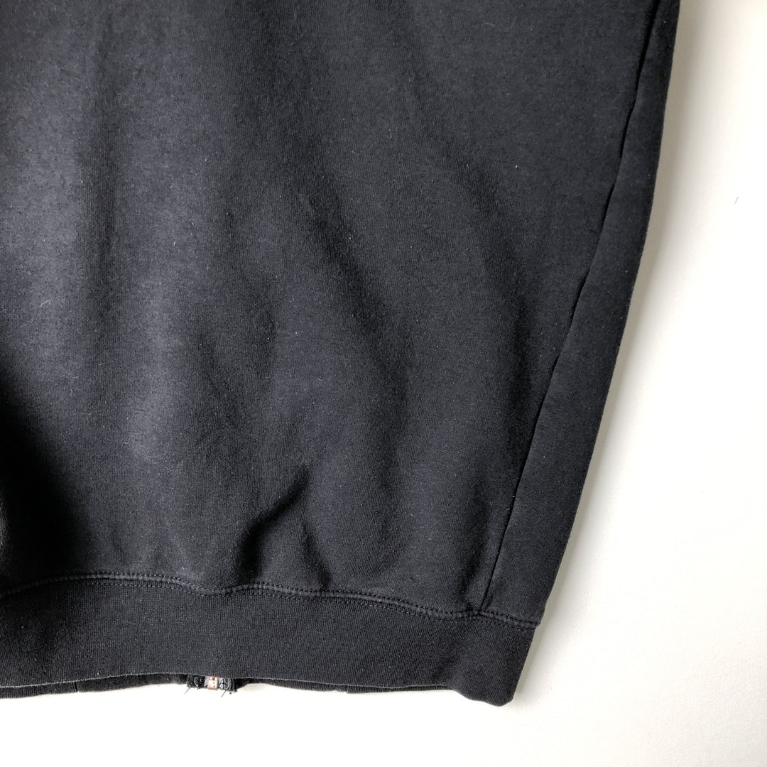 Carhartt Sweat Full Zip Hoodie Men's L size cotton black type Vintage Second Hand
