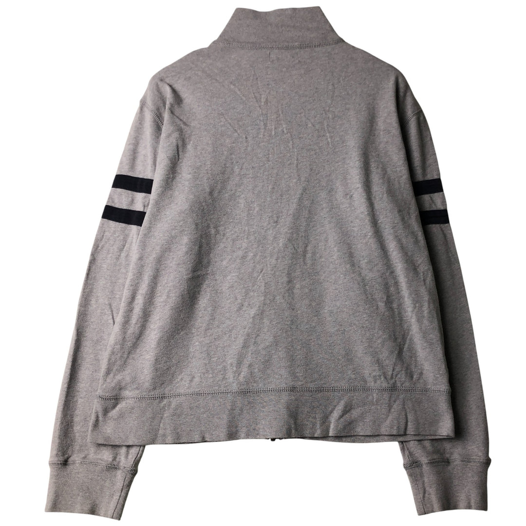 2000'S Ralph Lauren POLO JEANS COMPANY full-zip sweatshirt, men's size L cotton gray type Vintage Second Hand