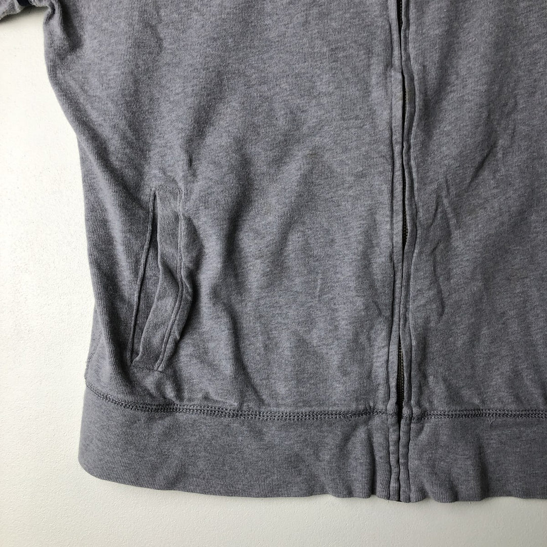 2000'S Ralph Lauren POLO JEANS COMPANY full-zip sweatshirt, men's size L cotton gray type Vintage Second Hand