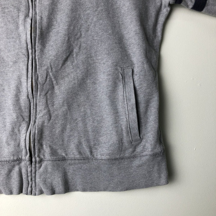2000'S Ralph Lauren POLO JEANS COMPANY full-zip sweatshirt, men's size L cotton gray type Vintage Second Hand