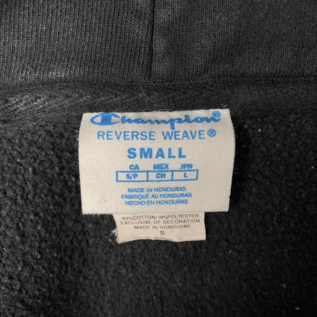 Champion REVERSE WEAVE Reverse Weave Sweat Full Zip Hoodie Men's S cotton black type Vintage Second Hand