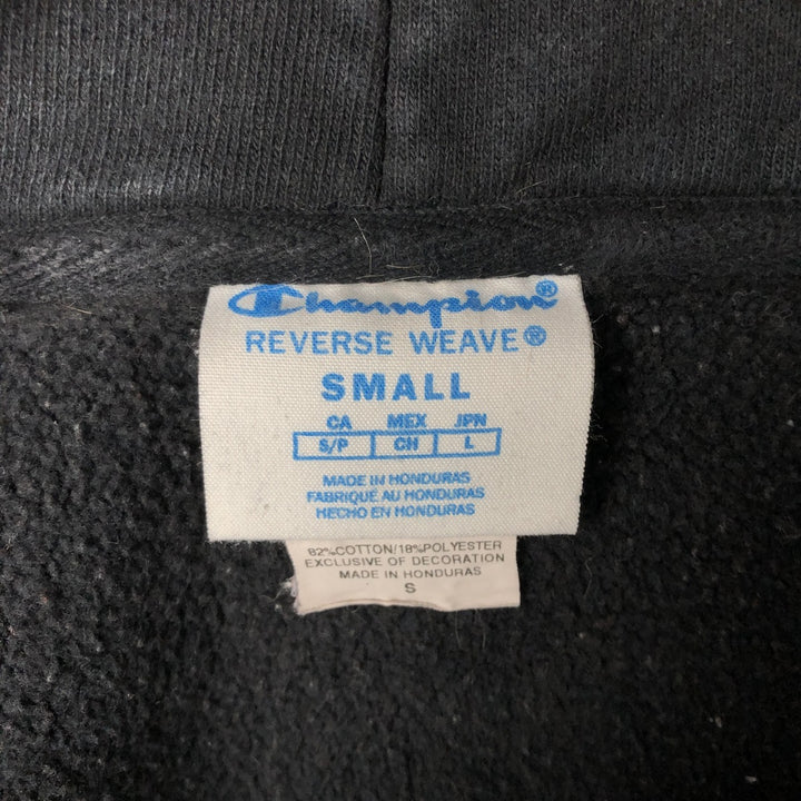 Champion REVERSE WEAVE Reverse Weave Sweat Full Zip Hoodie Men's S cotton black type Vintage Second Hand