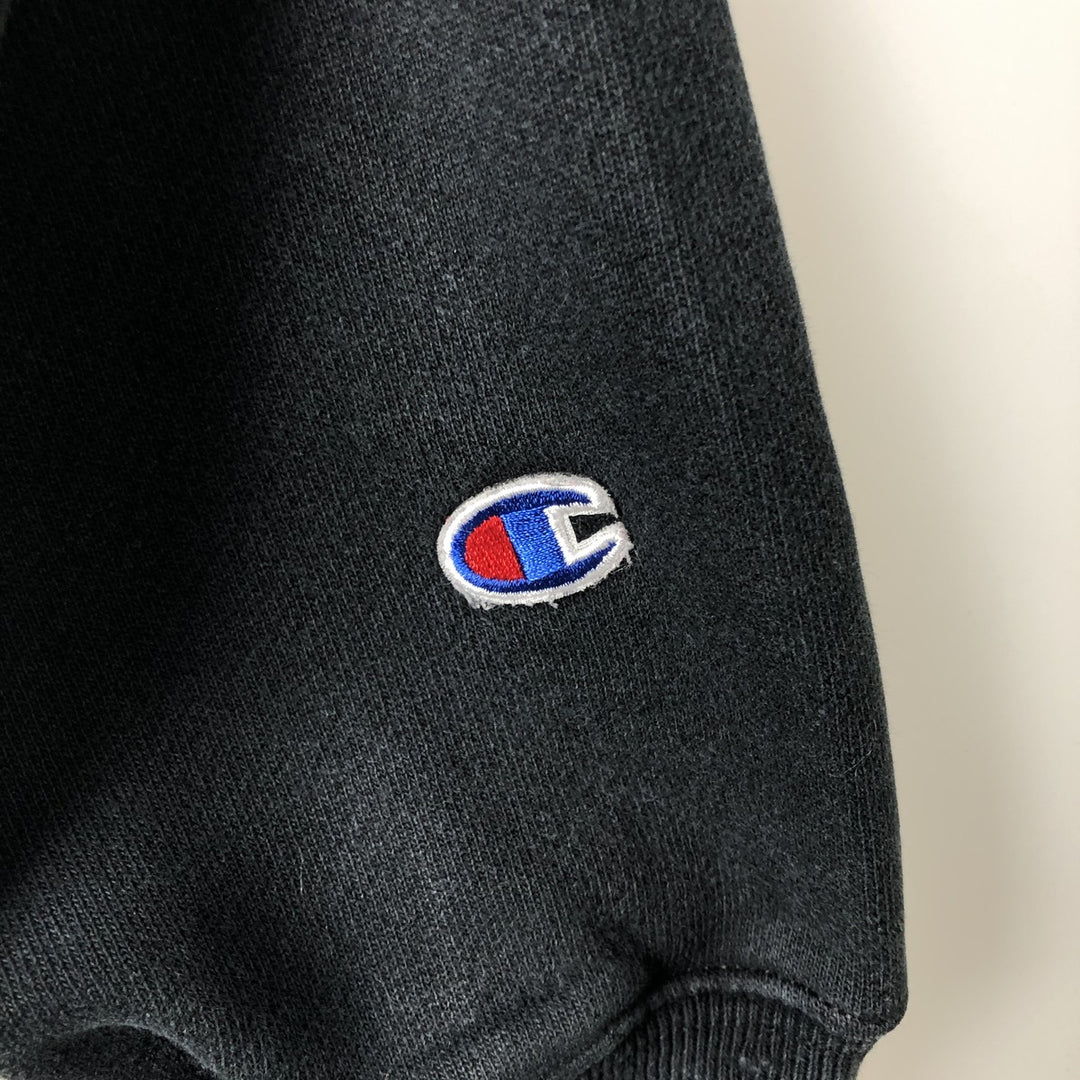 Champion REVERSE WEAVE Reverse Weave Sweat Full Zip Hoodie Men's S cotton black type Vintage Second Hand