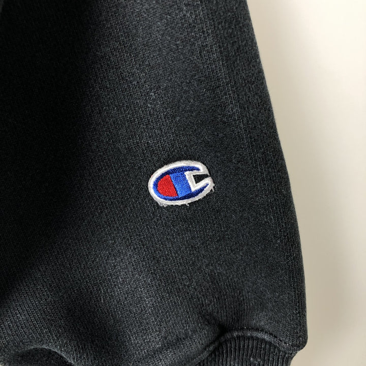 Champion REVERSE WEAVE Reverse Weave Sweat Full Zip Hoodie Men's S cotton black type Vintage Second Hand