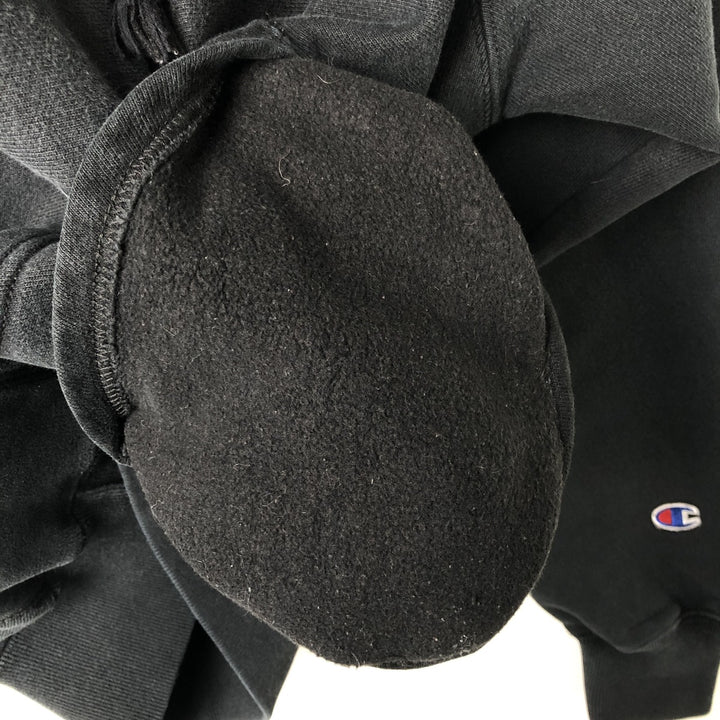 Champion REVERSE WEAVE Reverse Weave Sweat Full Zip Hoodie Men's S cotton black type Vintage Second Hand
