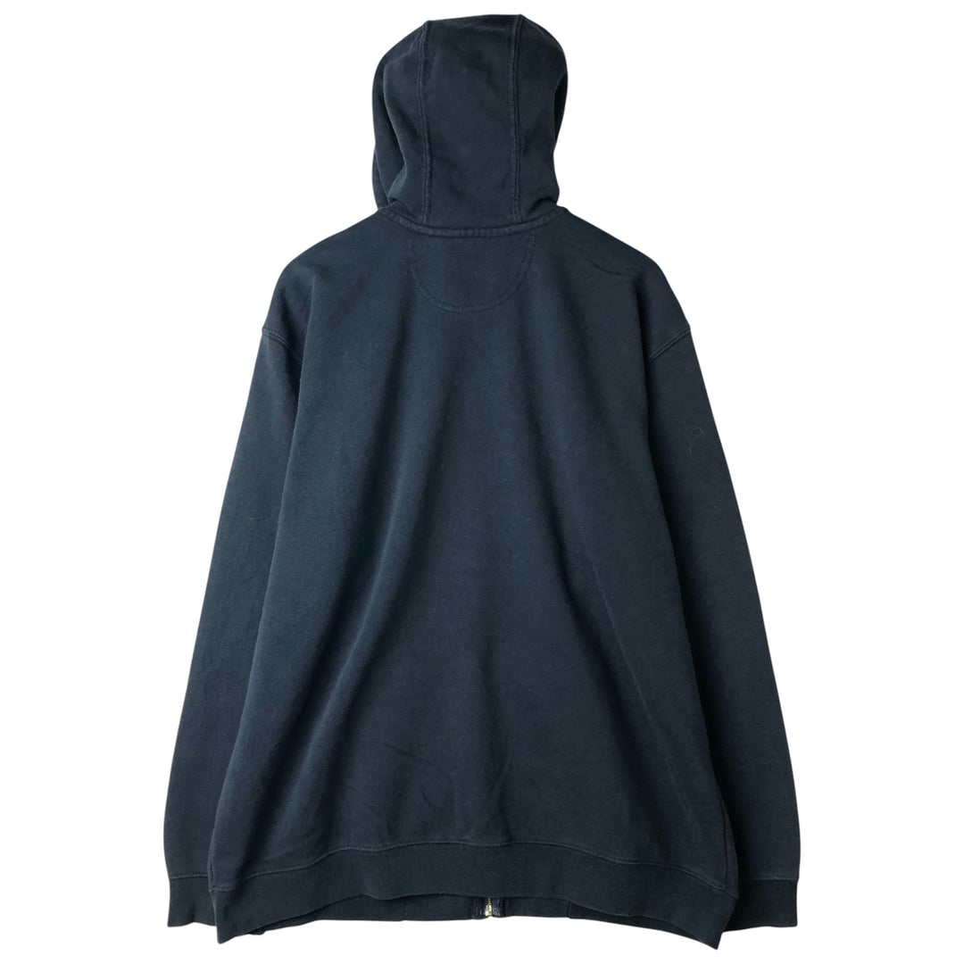 Carhartt Loose Fit Sweat Full Zip Hoodie, Men's XL cotton navy blue type Vintage Second Hand