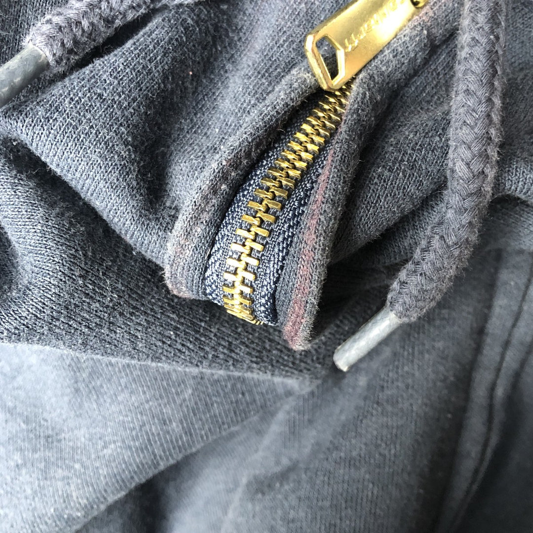 Carhartt Loose Fit Sweat Full Zip Hoodie, Men's XL cotton navy blue type Vintage Second Hand
