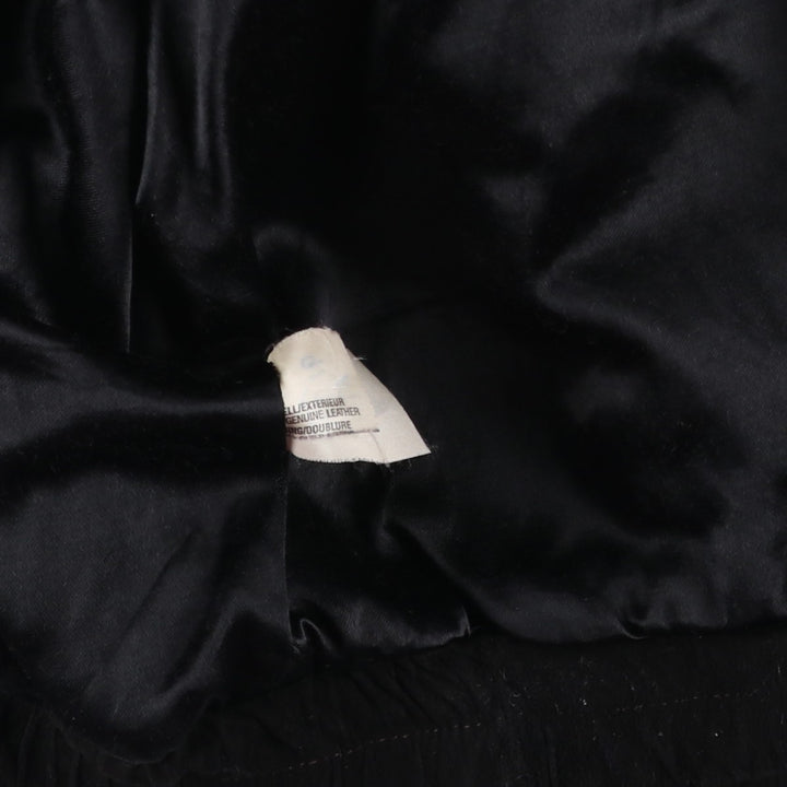90'S Sharp Fashions Leather Blouson, Made in Canada, Men's Size Medium, Vintage genuine leather brown type Vintage Second Hand