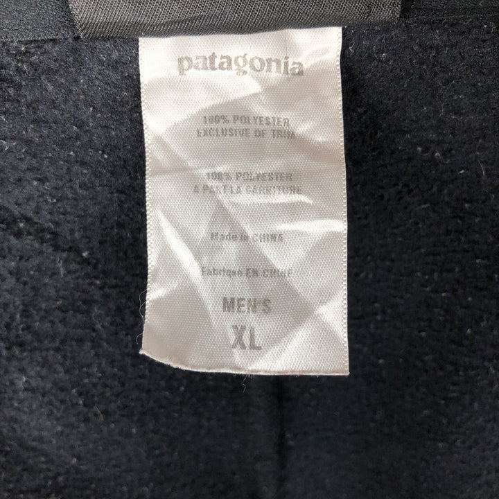 2000'S Patagonia Micro Synchilla Fleece Jacket 26512F7 Men's XL polyester black type Vintage Second Hand