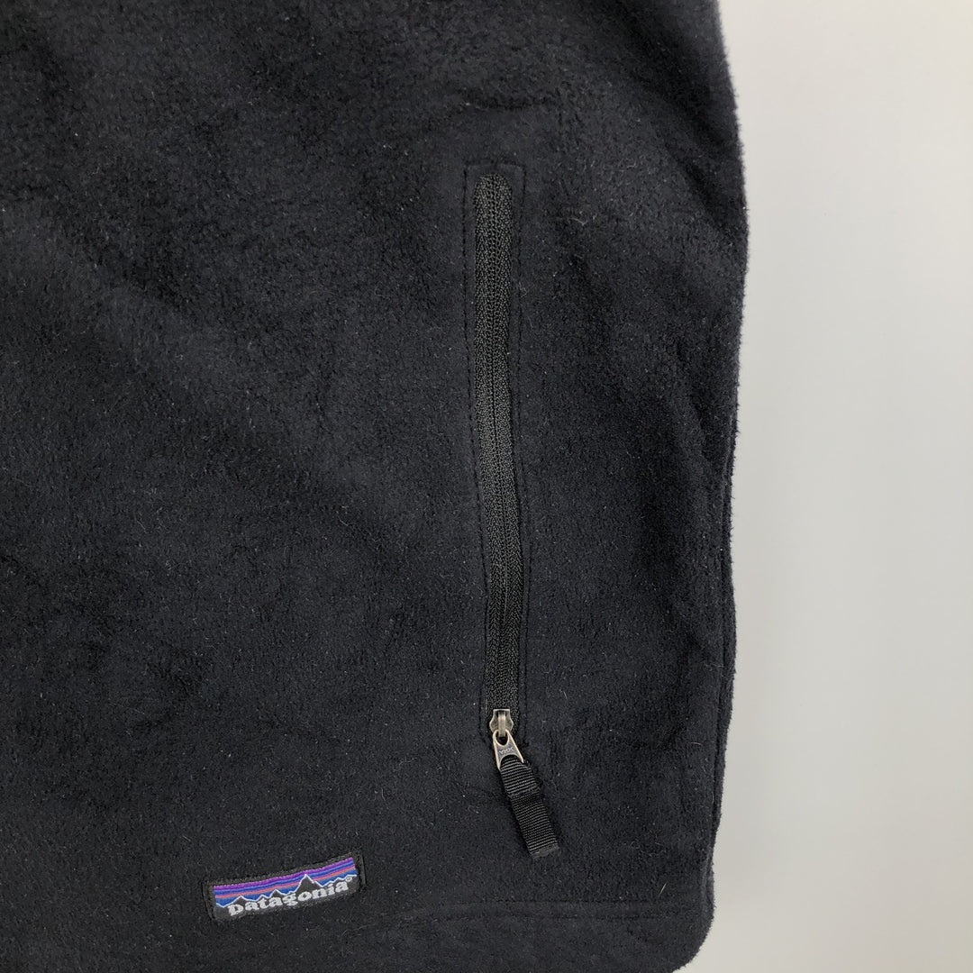 2000'S Patagonia Micro Synchilla Fleece Jacket 26512F7 Men's XL polyester black type Vintage Second Hand