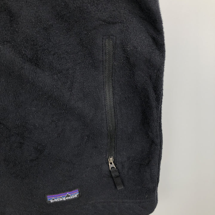2000'S Patagonia Micro Synchilla Fleece Jacket 26512F7 Men's XL polyester black type Vintage Second Hand
