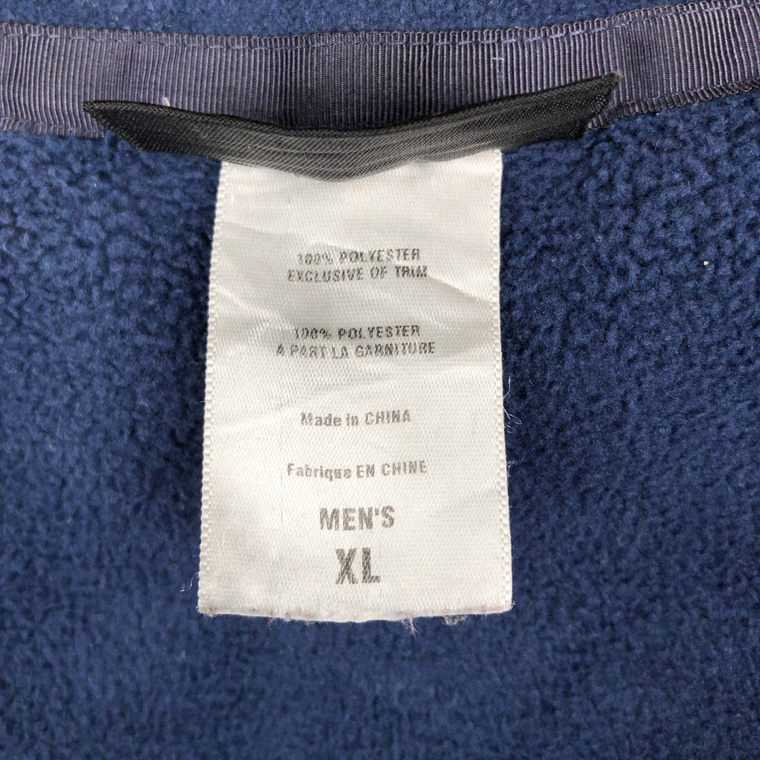 2000'S Patagonia Synchilla Fleece Jacket (26511F6), Men's XL polyester navy blue type Vintage Second Hand