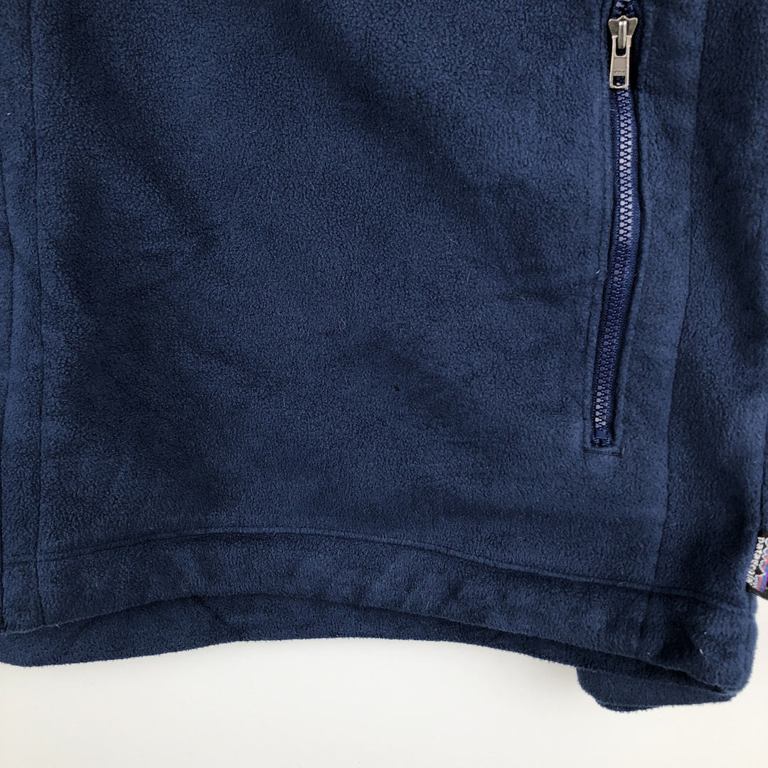 2000'S Patagonia Synchilla Fleece Jacket (26511F6), Men's XL polyester navy blue type Vintage Second Hand