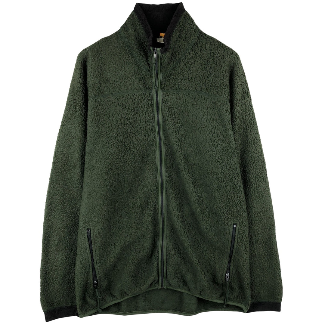 90'S REI Vintage Fleece Jacket, Men's XL unclear Khaki type Vintage Second Hand