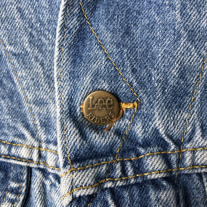 Lee denim jacket, men's size L unclear blue type Vintage Second Hand