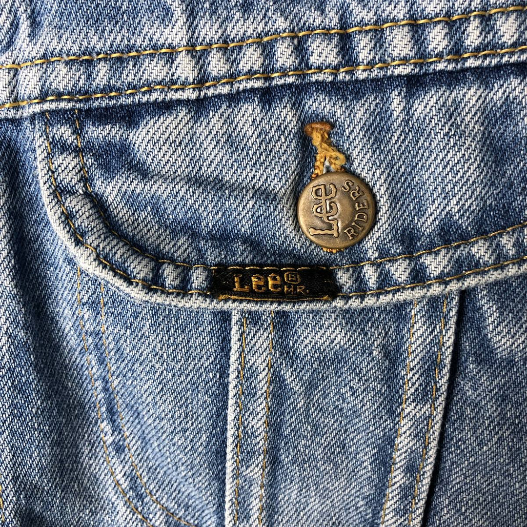 Lee denim jacket, men's size L unclear blue type Vintage Second Hand