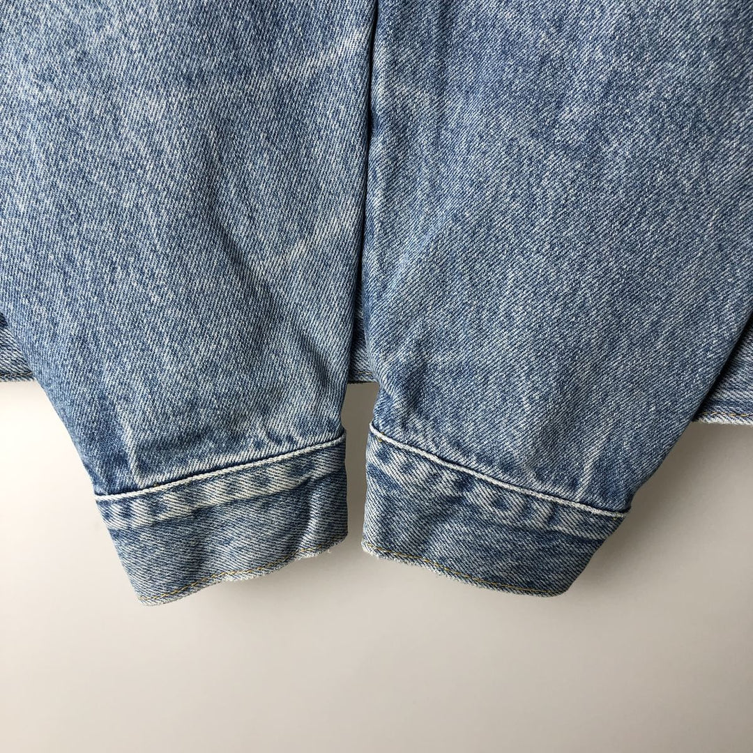 Lee denim jacket, men's size L unclear blue type Vintage Second Hand