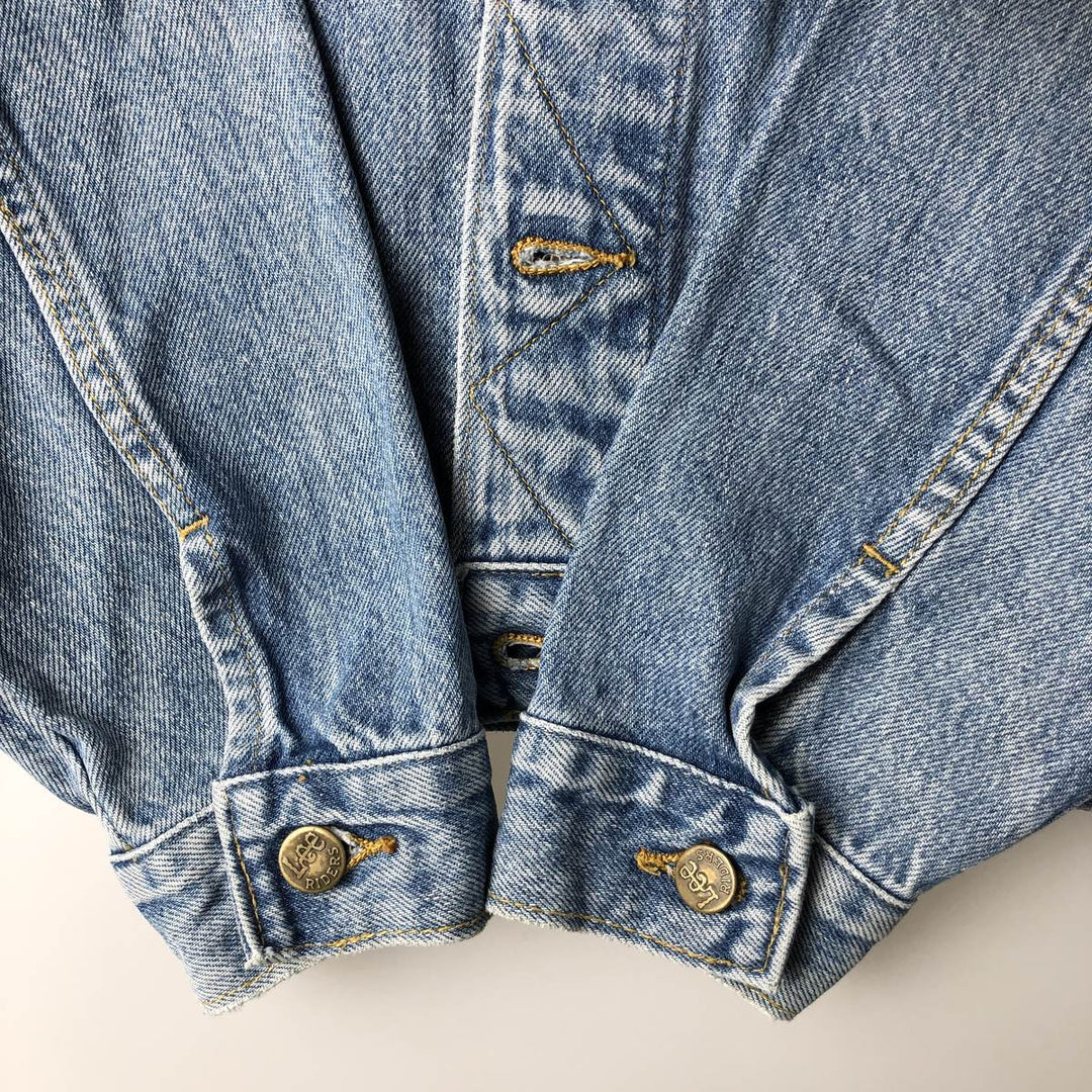 Lee denim jacket, men's size L unclear blue type Vintage Second Hand