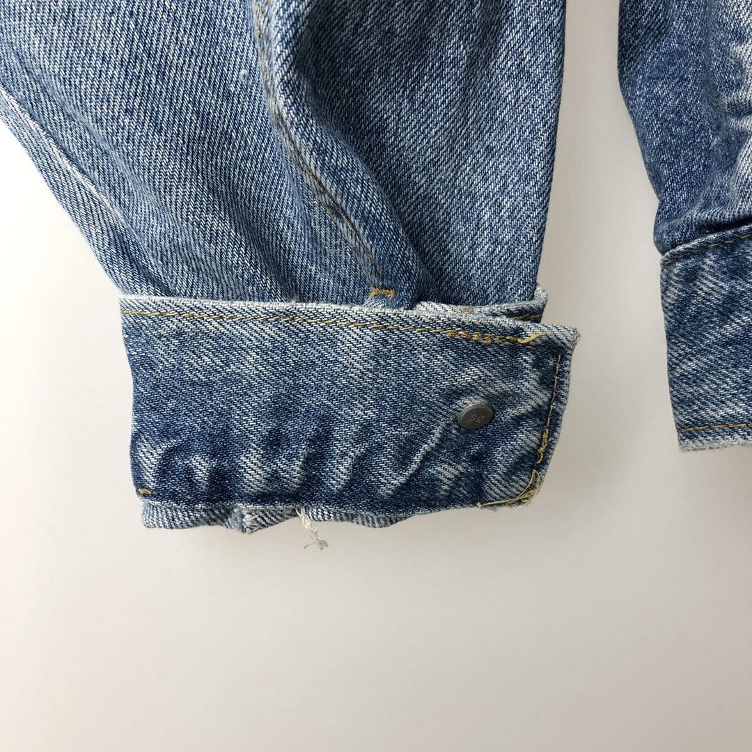 Lee denim jacket, men's size L unclear blue type Vintage Second Hand