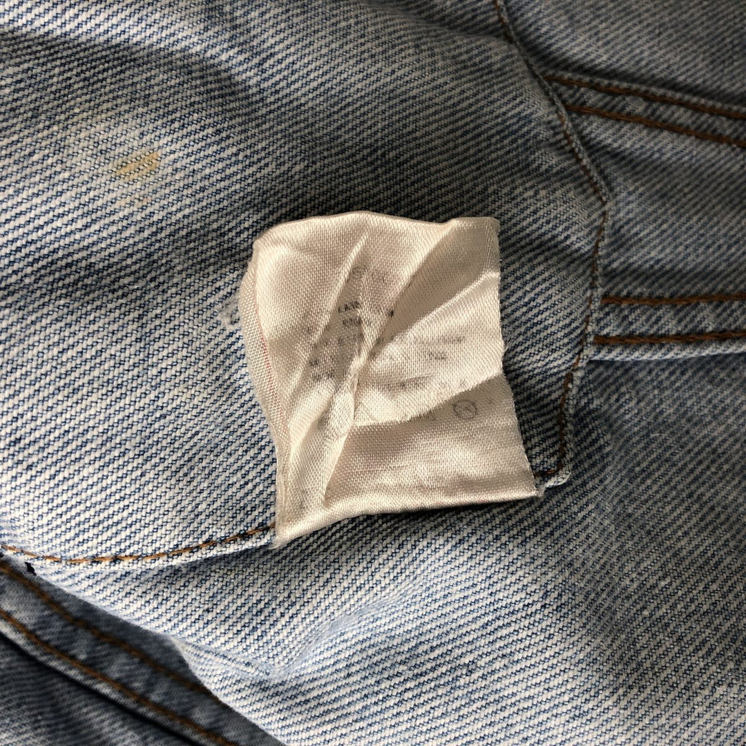Levi's Euro Model Denim Jacket, Made in France, Men's Size L unclear blue type Vintage Second Hand