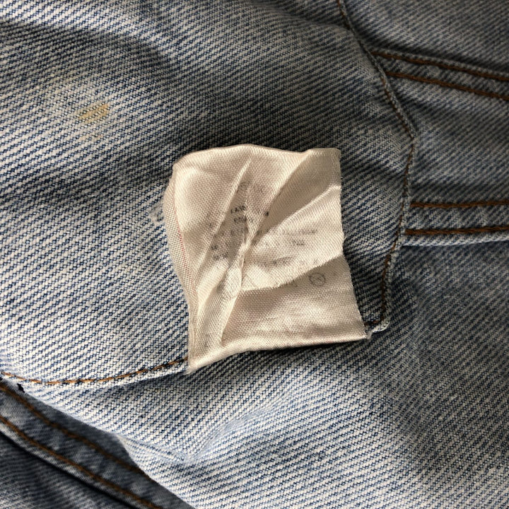 Levi's Euro Model Denim Jacket, Made in France, Men's Size L unclear blue type Vintage Second Hand