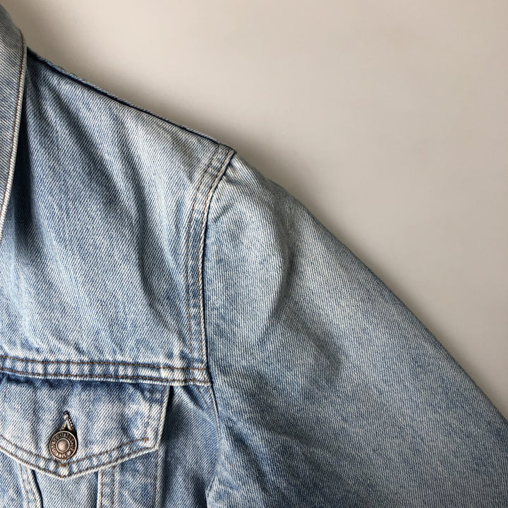 Levi's Euro Model Denim Jacket, Made in France, Men's Size L unclear blue type Vintage Second Hand