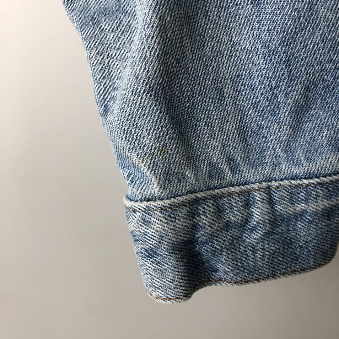 Levi's Euro Model Denim Jacket, Made in France, Men's Size L unclear blue type Vintage Second Hand