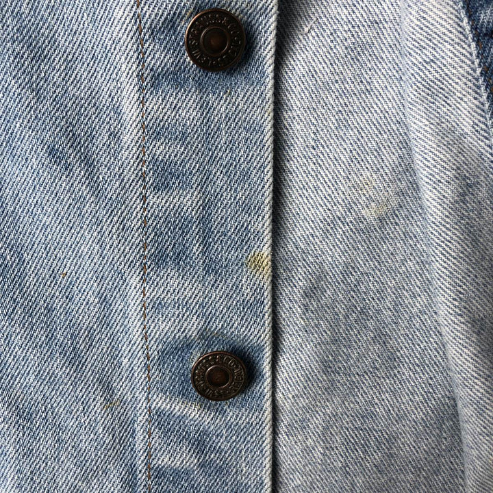 Levi's Euro Model Denim Jacket, Made in France, Men's Size L unclear blue type Vintage Second Hand