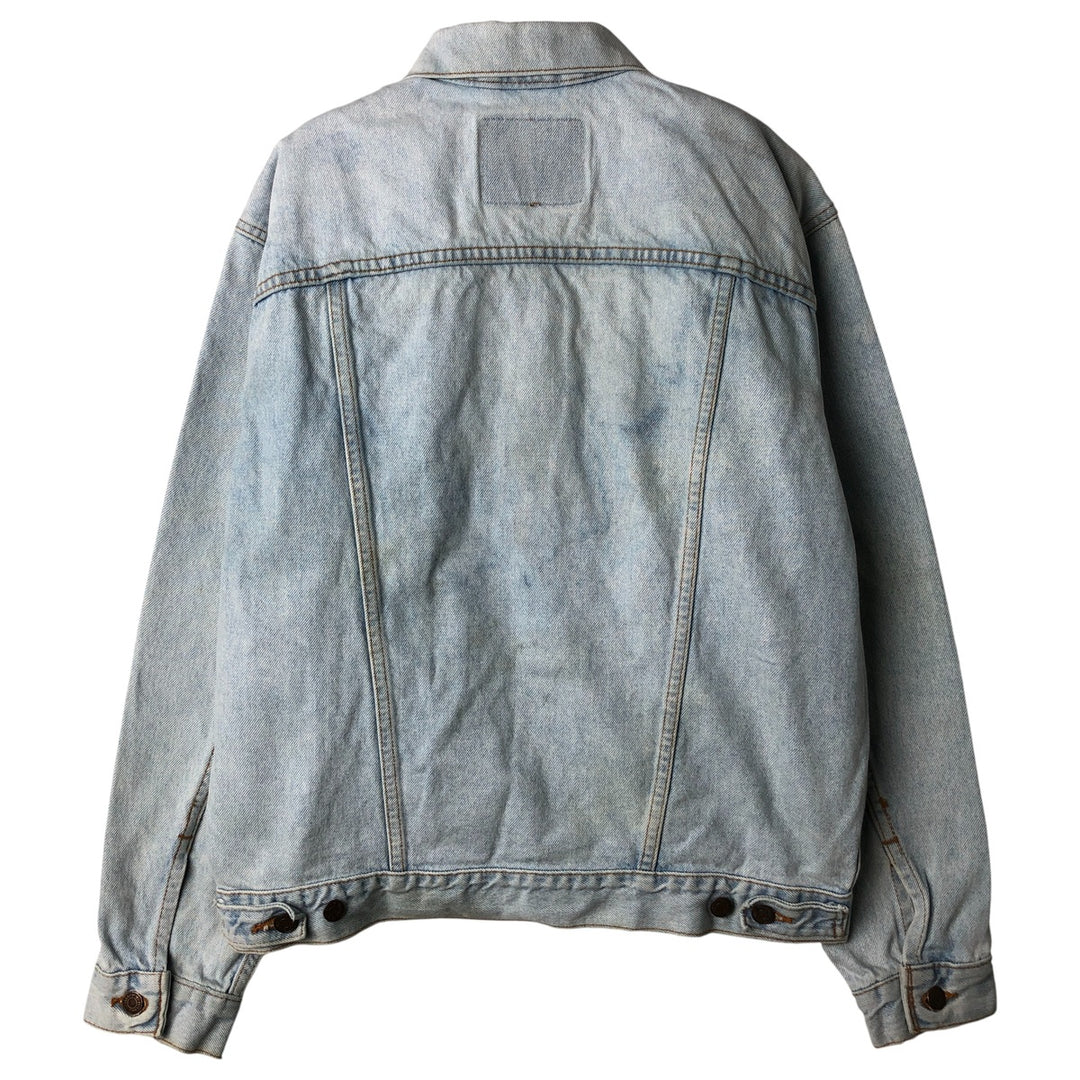 90'S Levi's 70507-0313 Denim Jacket, Men's Medium, Vintage cotton blue type Vintage Second Hand
