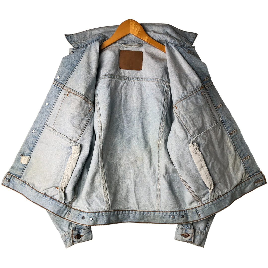 90'S Levi's 70507-0313 Denim Jacket, Men's Medium, Vintage cotton blue type Vintage Second Hand