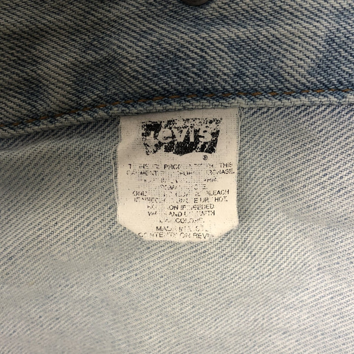 90'S Levi's 70507-0313 Denim Jacket, Men's Medium, Vintage cotton blue type Vintage Second Hand