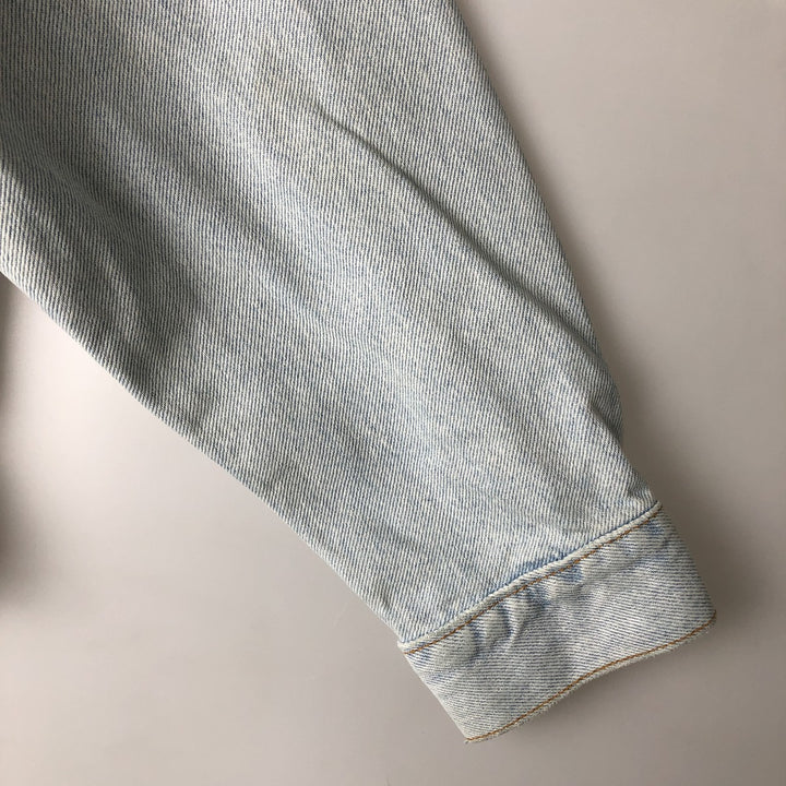 90'S Levi's 70507-0313 Denim Jacket, Men's Medium, Vintage cotton blue type Vintage Second Hand