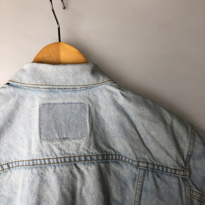 90'S Levi's 70507-0313 Denim Jacket, Men's Medium, Vintage cotton blue type Vintage Second Hand