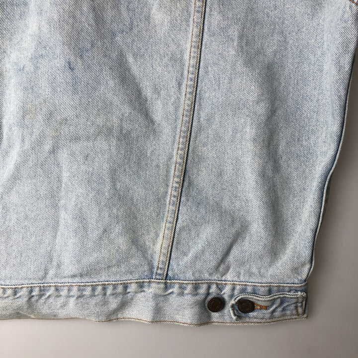 90'S Levi's 70507-0313 Denim Jacket, Men's Medium, Vintage cotton blue type Vintage Second Hand
