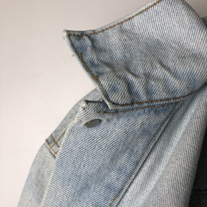 90'S Levi's 70507-0313 Denim Jacket, Men's Medium, Vintage cotton blue type Vintage Second Hand