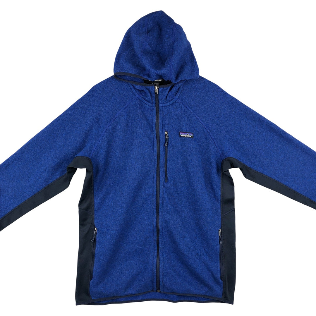 Patagonia Performance Better Sweater Hoody 25960FA17 Fleece Full-Zip Hoodie, Men's XL polyester blue type Vintage Second Hand