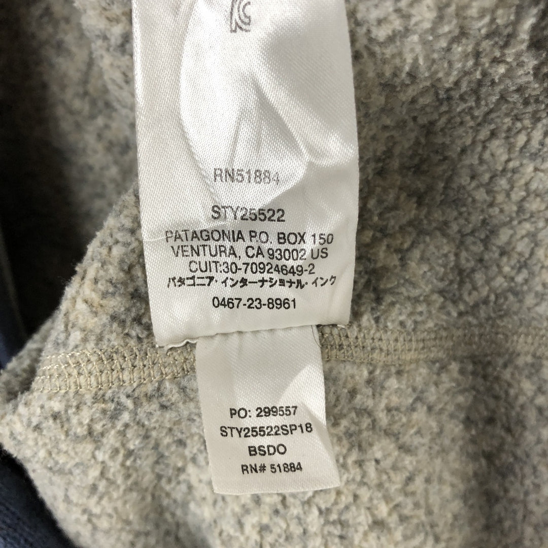 Patagonia Better Sweater 1 polyester Beige type Vintage Second Hand