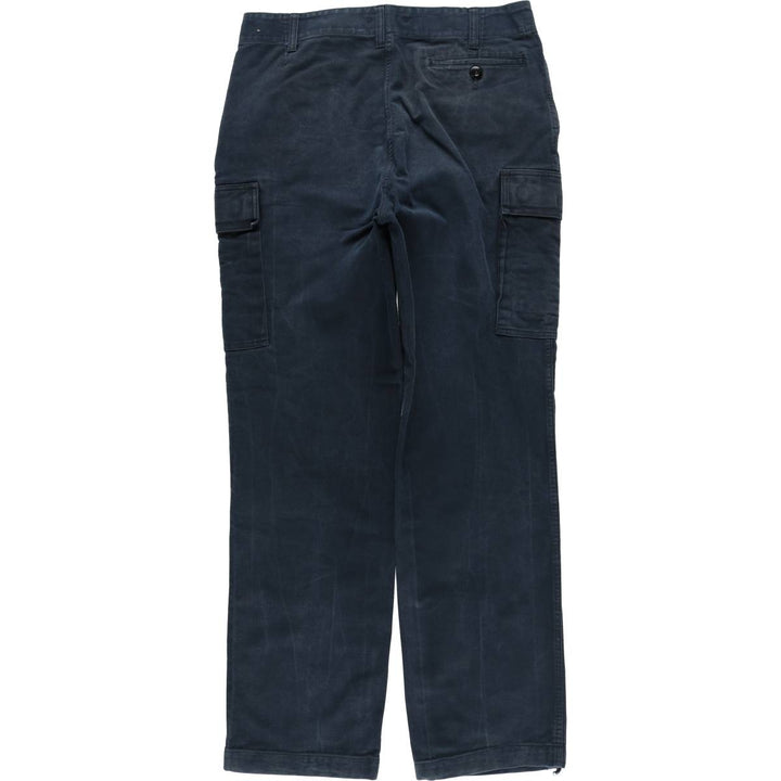 German Military Cargo Pants Sizes 14-38 cotton black type Vintage Second Hand