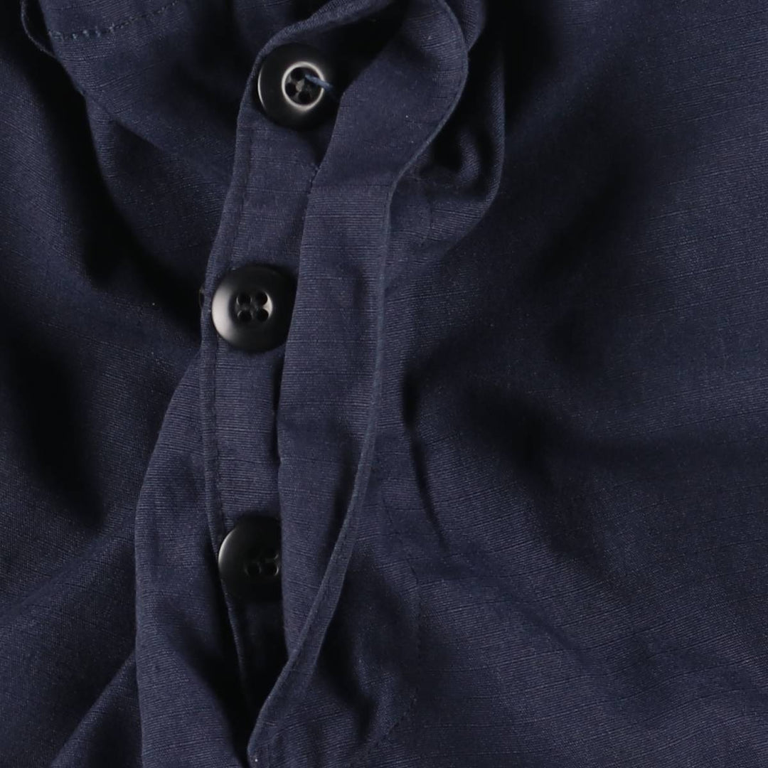 Civilian Combat Cloth Ripstop Military Cargo Pants, Made in USA, X-Large, Regular, Men's XL polyester navy blue type Vintage Second Hand