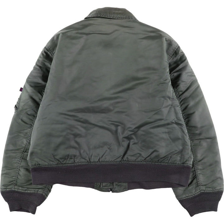 Civilian Alpha CWU-45 Nylon Khaki type Vintage Second Hand