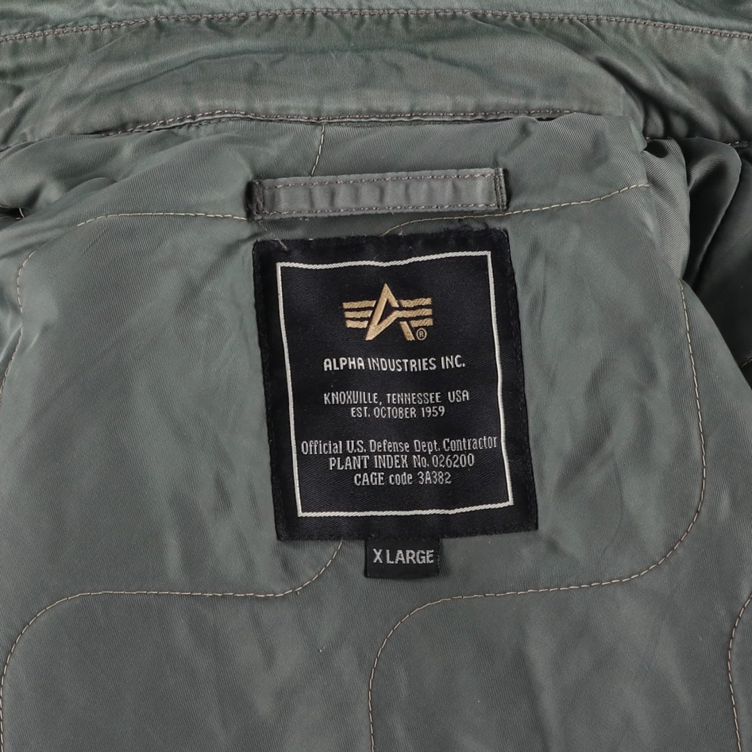 Civilian Alpha CWU-45 Nylon Khaki type Vintage Second Hand