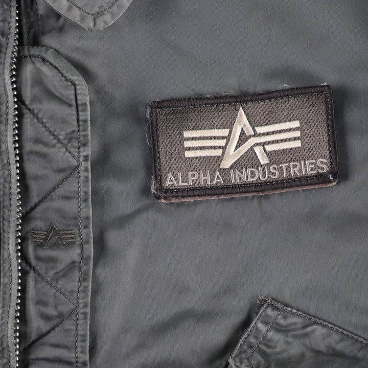 Civilian Alpha CWU-45 Nylon Khaki type Vintage Second Hand