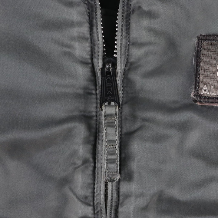 Civilian Alpha CWU-45 Nylon Khaki type Vintage Second Hand