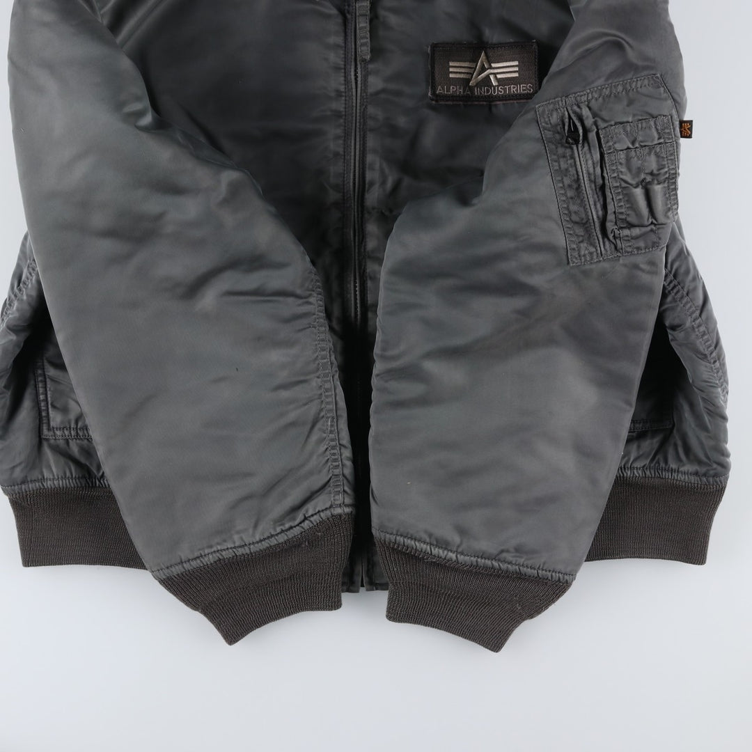 Civilian Alpha CWU-45 Nylon Khaki type Vintage Second Hand