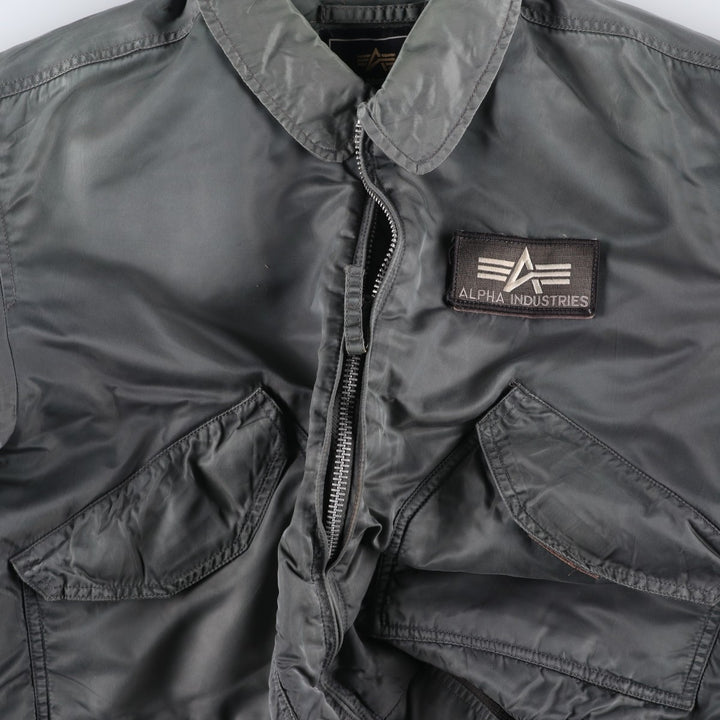 Civilian Alpha CWU-45 Nylon Khaki type Vintage Second Hand