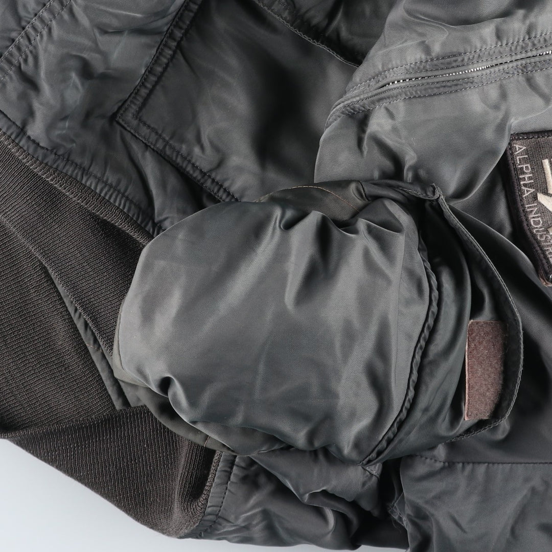 Civilian Alpha CWU-45 Nylon Khaki type Vintage Second Hand