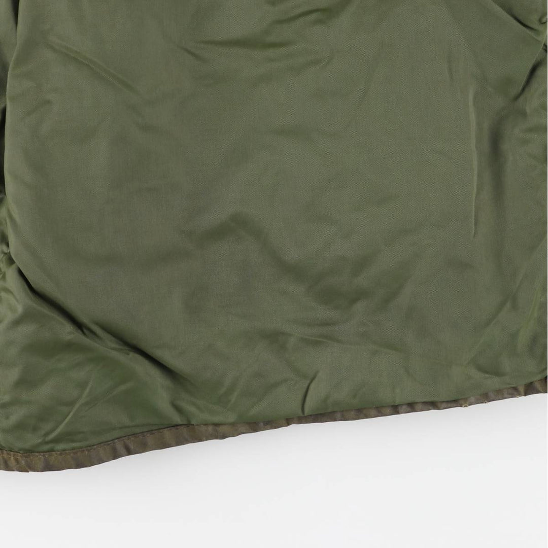 2000'S Barbour Bedale 3-Warrant Waxed Cotton Oiled Jacket, Made in England, Size C42 (Men's L equivalent) cotton Khaki type Vintage Second Hand